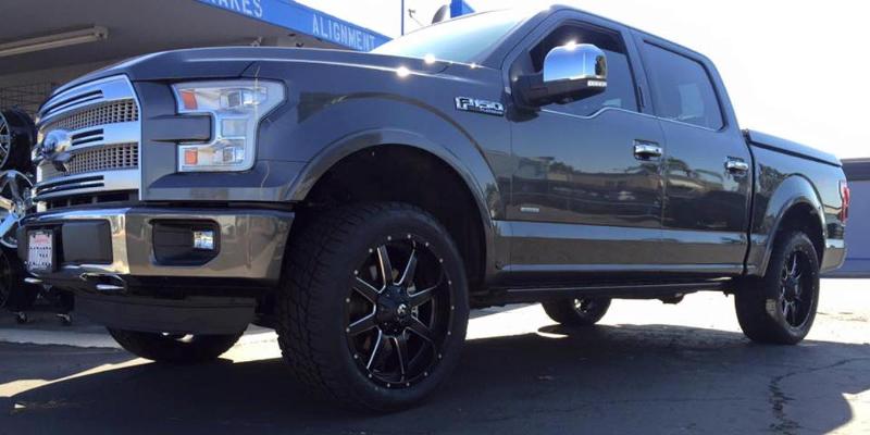  Ford F-150 with Fuel 1-Piece Wheels Maverick - D538